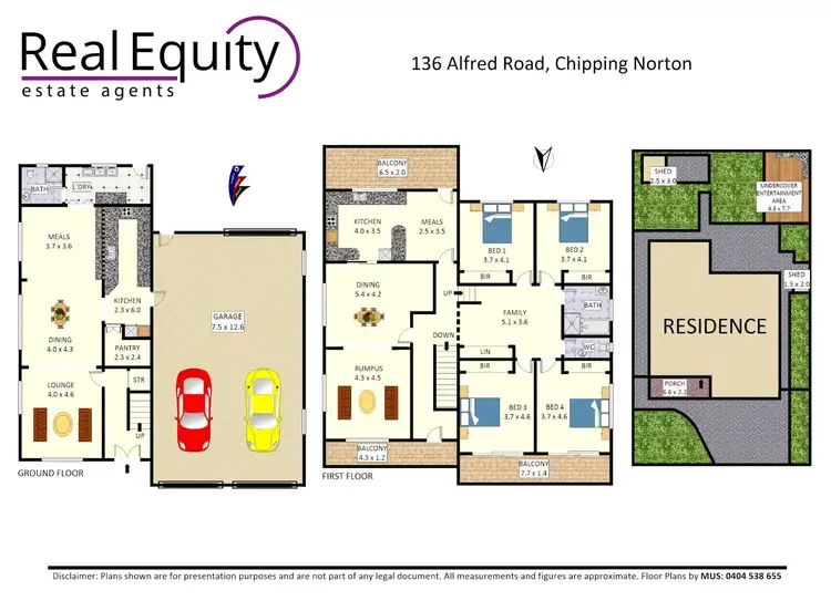 Floorplan of Homely house listing, 136 Alfred Rd, Chipping Norton NSW 2170