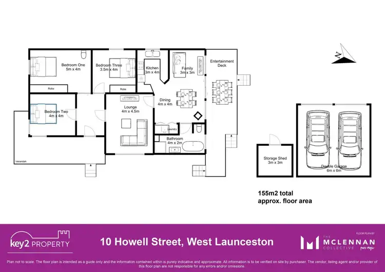 Floorplan of Homely house listing, 10 Howell Street, West Launceston TAS 7250