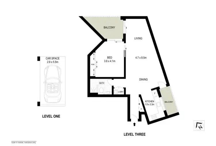 Floorplan of Homely apartment listing, 6/29 Howard Avenue, Dee Why NSW 2099