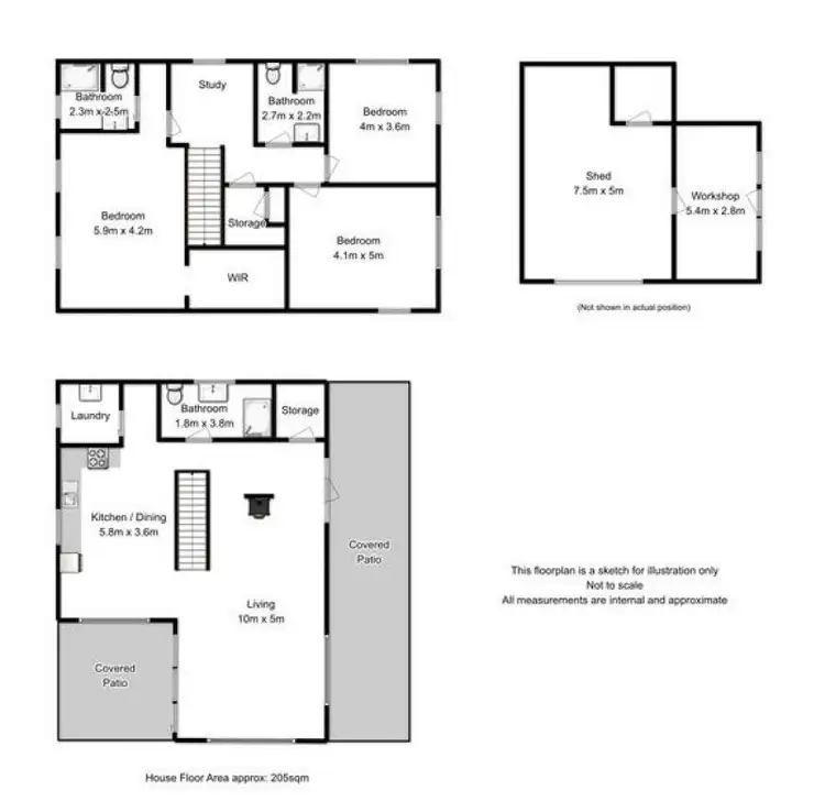 Floorplan of Homely house listing, 197 Old Jetty Rd, Eaglehawk Neck TAS 7179