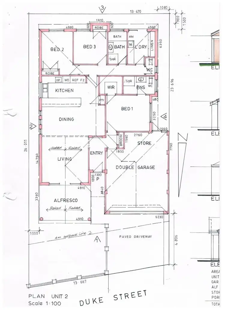 Floorplan of Homely unit listing, 184 Duke Street, Busselton WA 6280