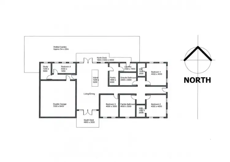 Floorplan of Homely rural property listing, 797 Coghills Creek Road, Coghills Creek VIC 3364