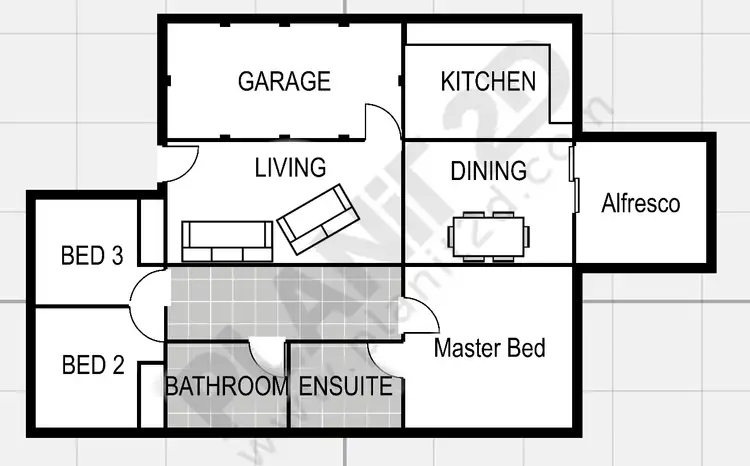 Floorplan of Homely unit listing, 4/333 Colburn Avenue, Victoria Point QLD 4165