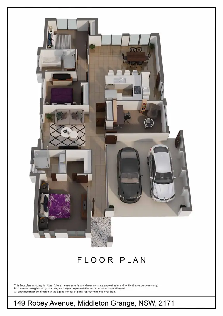 Floorplan of Homely house listing, 149 Robey Avenue, Middleton Grange NSW 2171