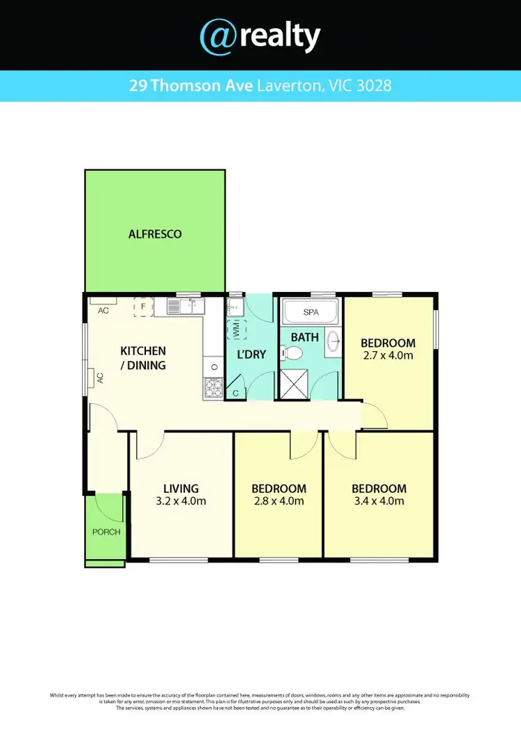 Floorplan of Homely house listing, 29 Thomson Avenue, Laverton VIC 3028