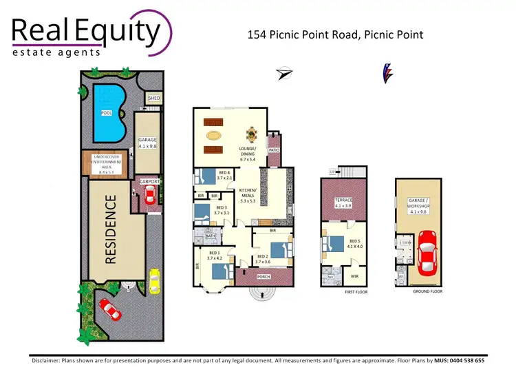 Floorplan of Homely house listing, 154 Picnic Point Road, Picnic Point NSW 2213