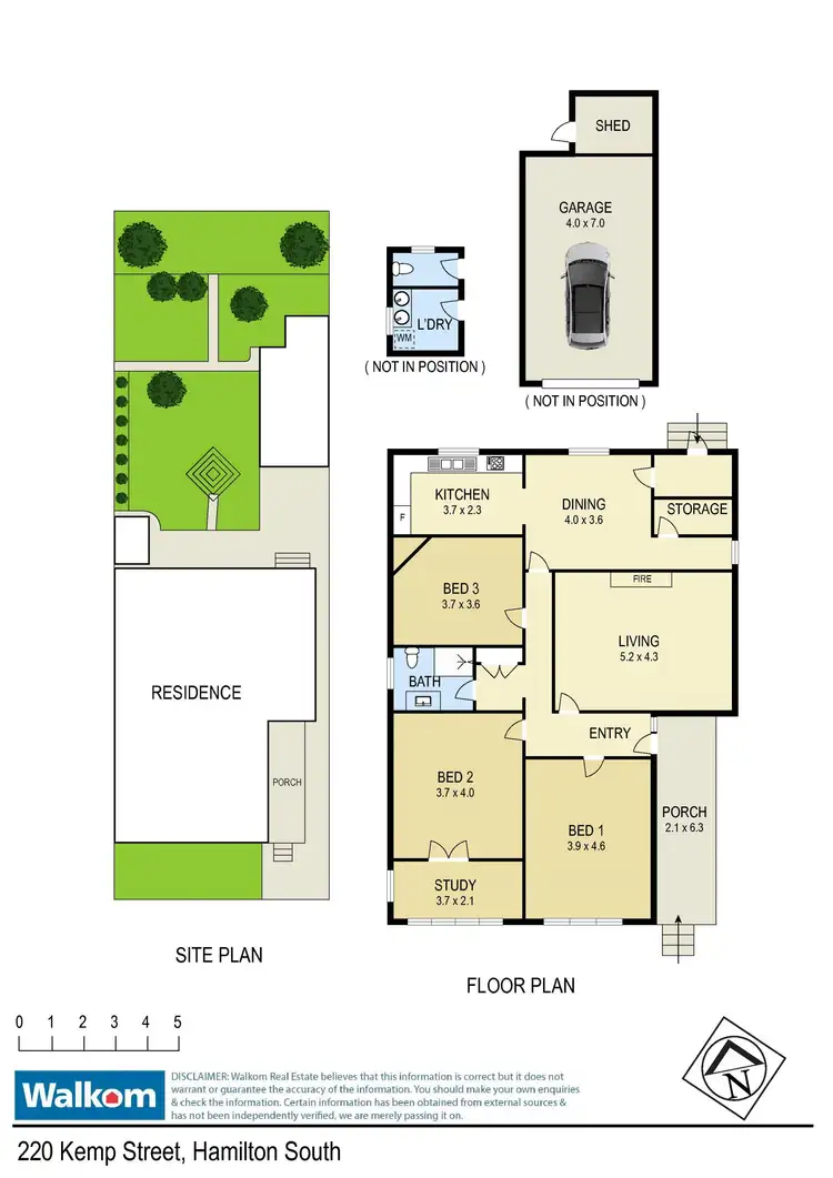 Floorplan of Homely house listing, 220 Kemp Street, Hamilton South NSW 2303