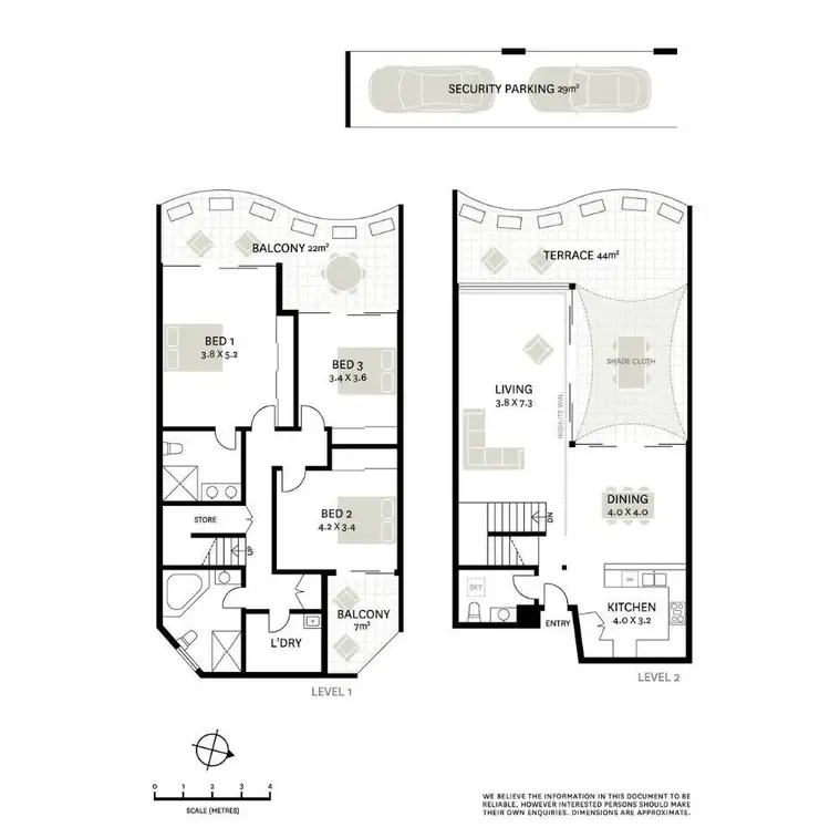 Floorplan of Homely apartment listing, 13/1A Hilly Street, Mortlake NSW 2137