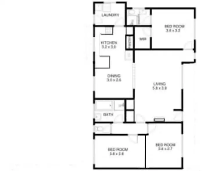 Floorplan of Homely house listing, 19 Mudges Rd, Allens Rivulet TAS 7150