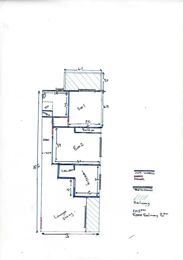 Floorplan of Homely unit listing, 8/209 Hawkesbury Road, Westmead NSW 2145