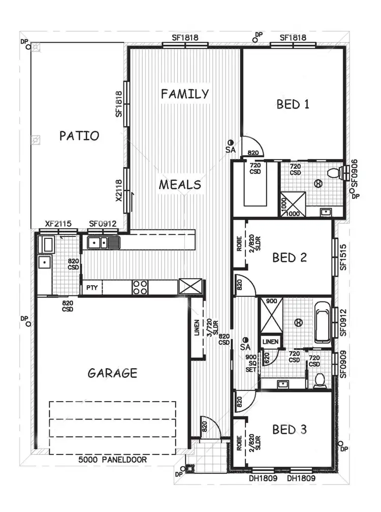 Floorplan of Homely house listing, 58 Hindmarsh Esplanade, Dubbo NSW 2830