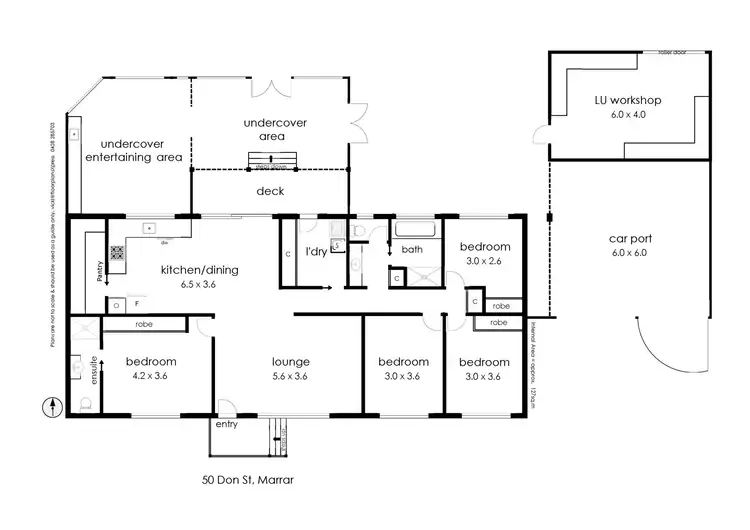 Floorplan of Homely house listing, 50 Don Street, Marrar NSW 2652
