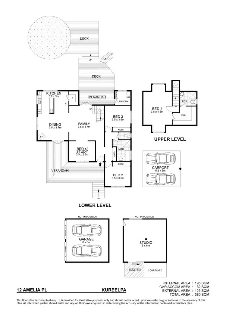 Floorplan of Homely house listing, 12 Amelia Place, Kureelpa QLD 4560