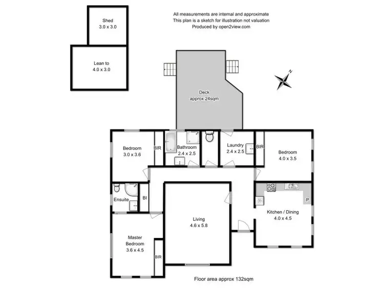 Floorplan of Homely house listing, 4 Kruvale Court, Primrose Sands TAS 7173