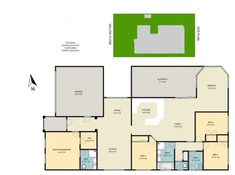 Floorplan of Homely house listing, 3 Willow Close, Thornton NSW 2322