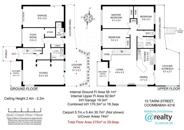 Floorplan of Homely house listing, 15 Tarni Street, Coombabah QLD 4216
