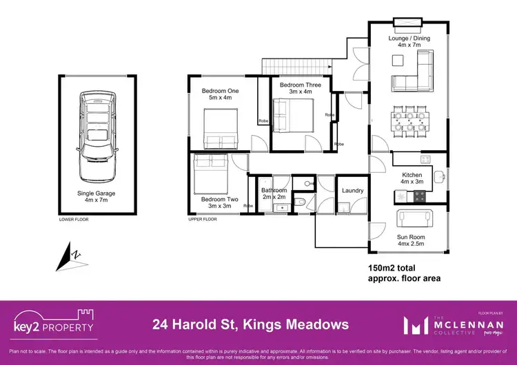 Floorplan of Homely house listing, 24 Harold Street, Kings Meadows TAS 7249