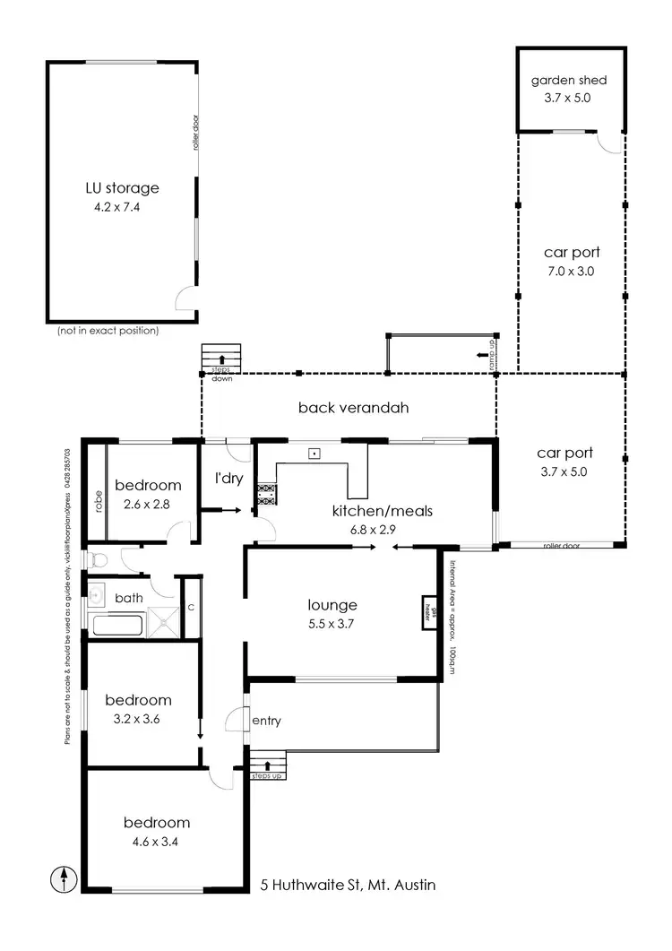 Floorplan of Homely house listing, 5 Huthwaite Street, Mount Austin NSW 2650