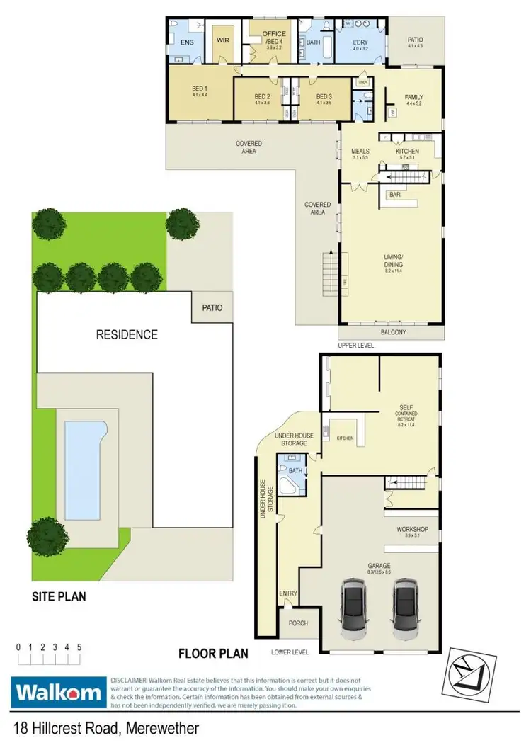 Floorplan of Homely house listing, 18 Hillcrest Road, Merewether NSW 2291