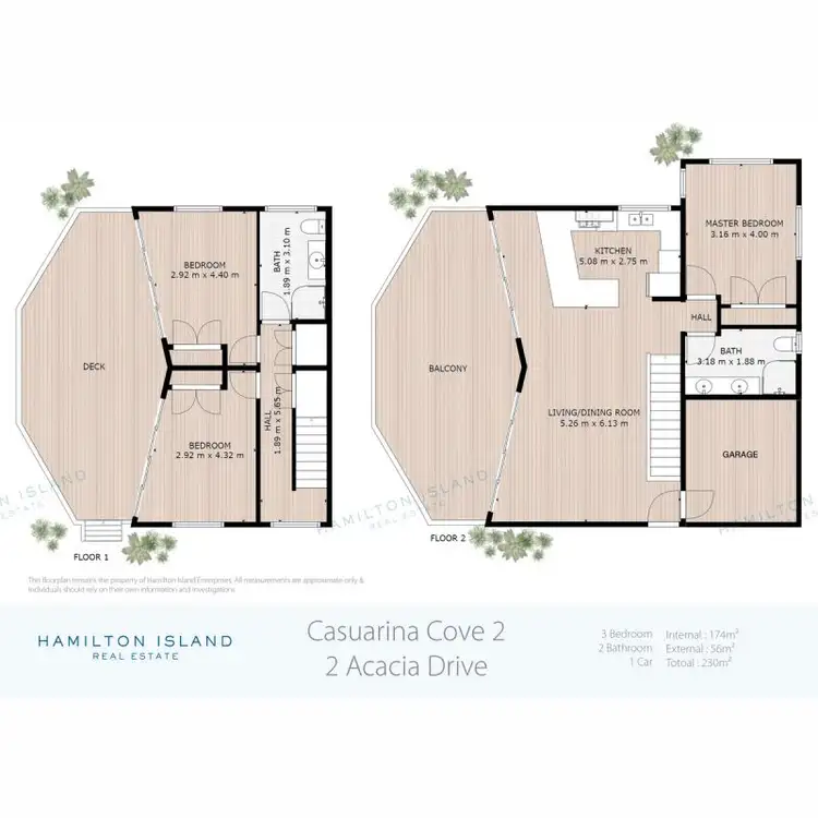 Floorplan of Homely villa listing, Casuarina Cove 2/2 Acacia Drive, Hamilton Island QLD 4803