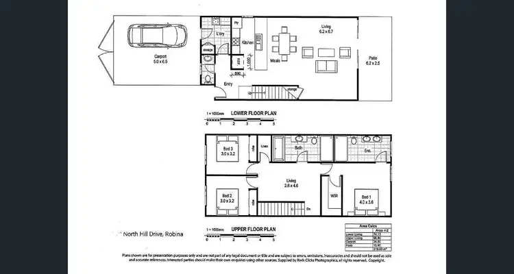 Floorplan of Homely townhouse listing, 158 North Hill Drive, Robina QLD 4226
