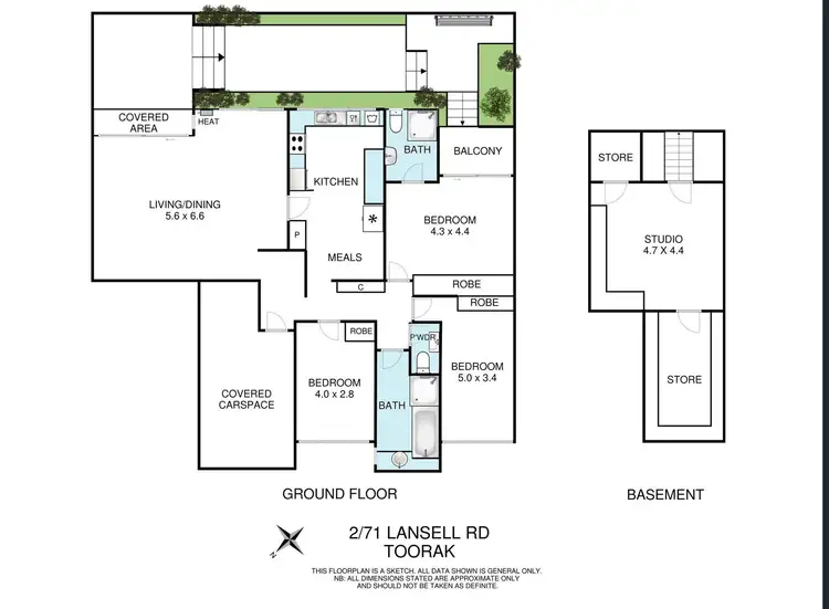 Floorplan of Homely apartment listing, 2/71 Lansell Road, Toorak VIC 3142