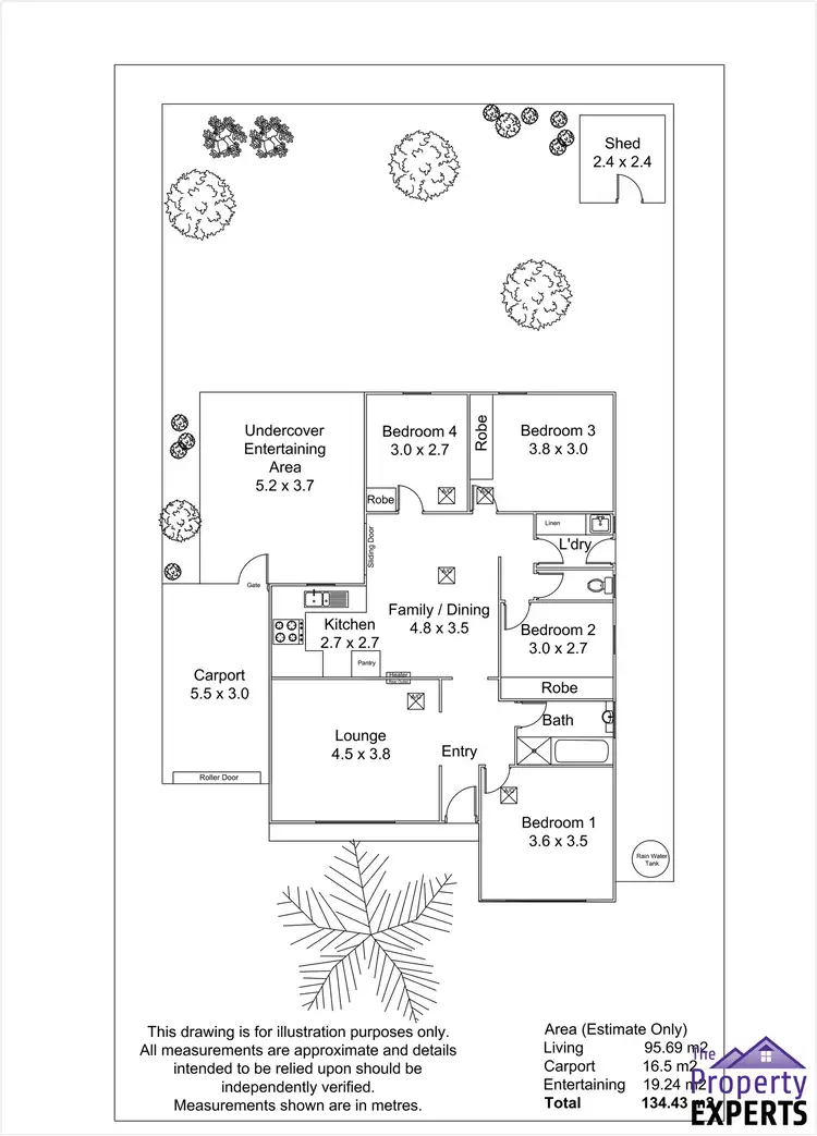 Floorplan of Homely house listing, 48 Richards Drive, Morphett Vale SA 5162