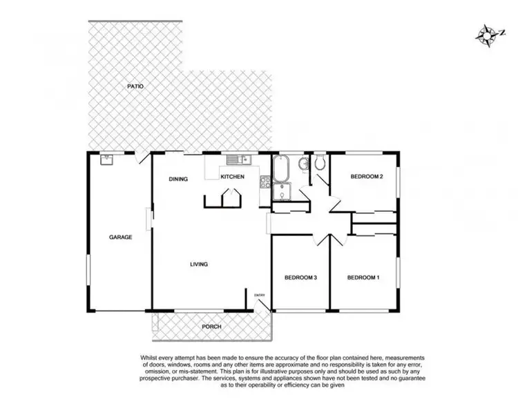 Floorplan of Homely house listing, 45 Athalie Street, Runcorn QLD 4113