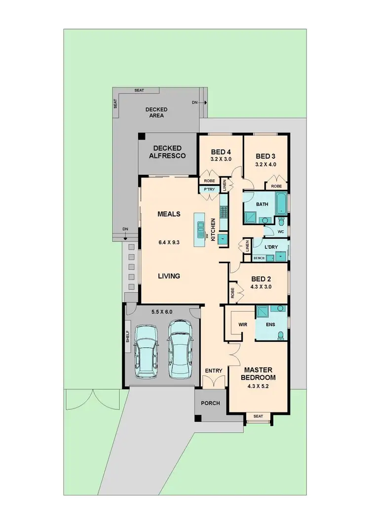 Floorplan of Homely house listing, 119 Wallara Waters Boulevard, Wallan VIC 3756
