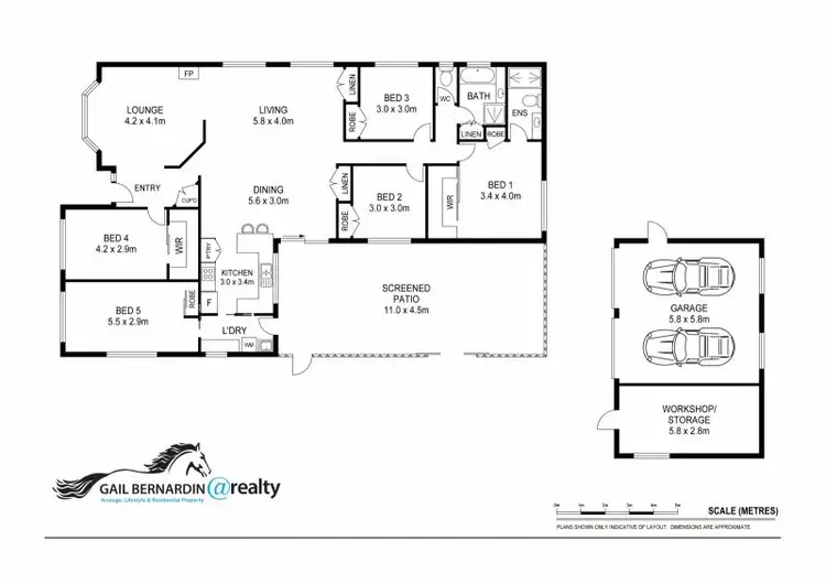 Floorplan of Homely rural property listing, 79 Wattlebird Drive, Elimbah QLD 4516