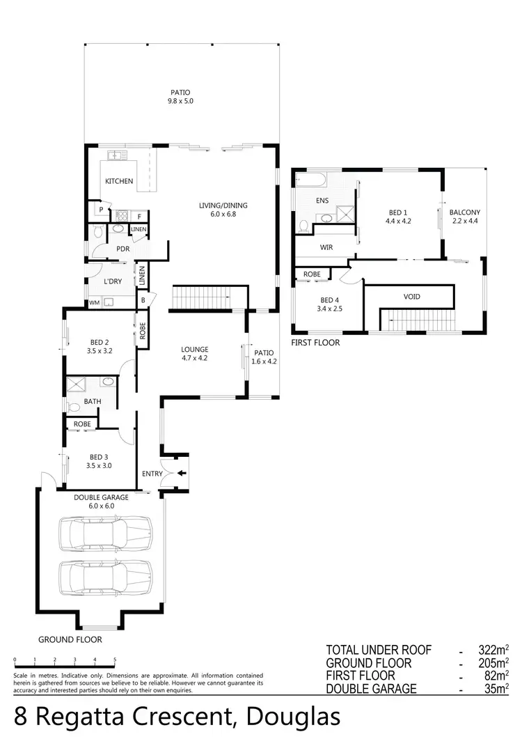 Floorplan of Homely house listing, 8 Regatta Crescent, Douglas QLD 4814