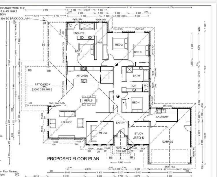 Floorplan of Homely house listing, 17 Hilltop Drive, Gowrie Junction QLD 4352