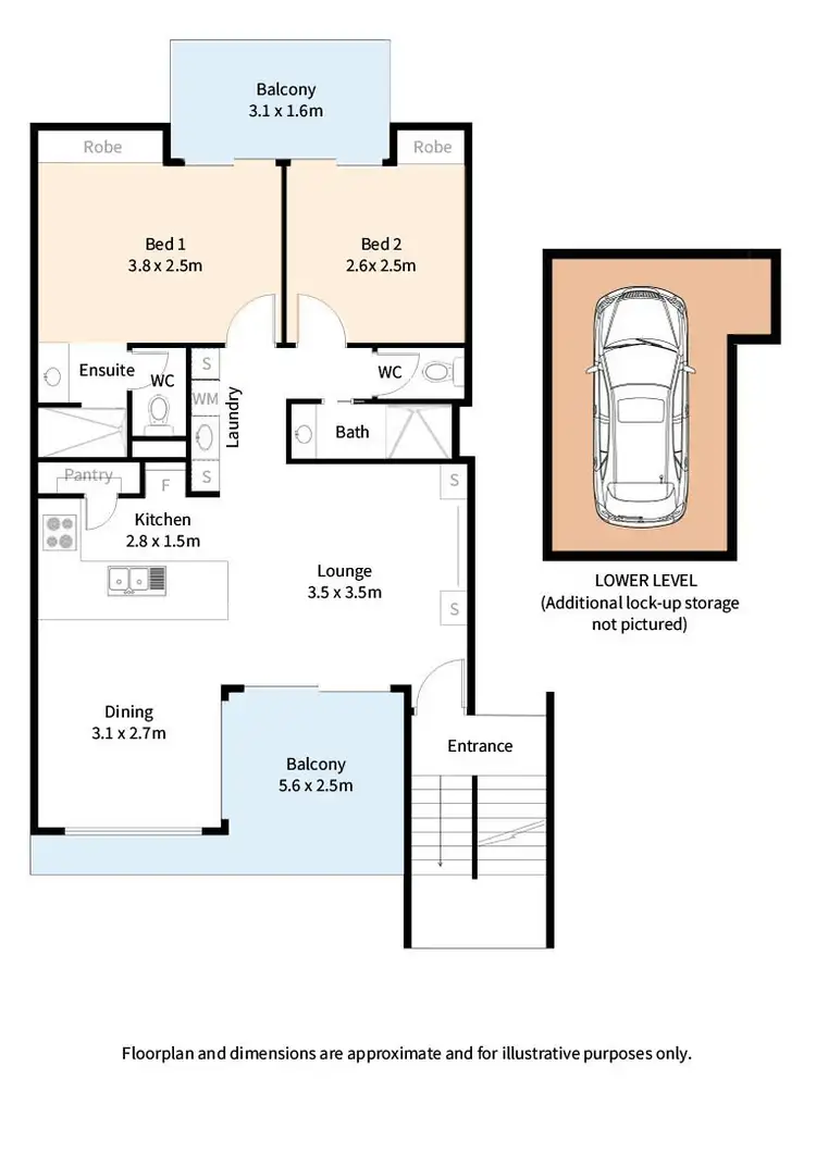 Floorplan of Homely unit listing, 19/91 Coolum Terrace, Coolum Beach QLD 4573
