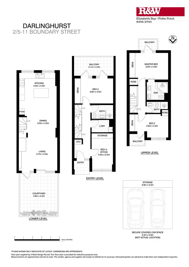 Floorplan of Homely apartment listing, 2/5-11 Boundary Street, Rushcutters Bay NSW 2011