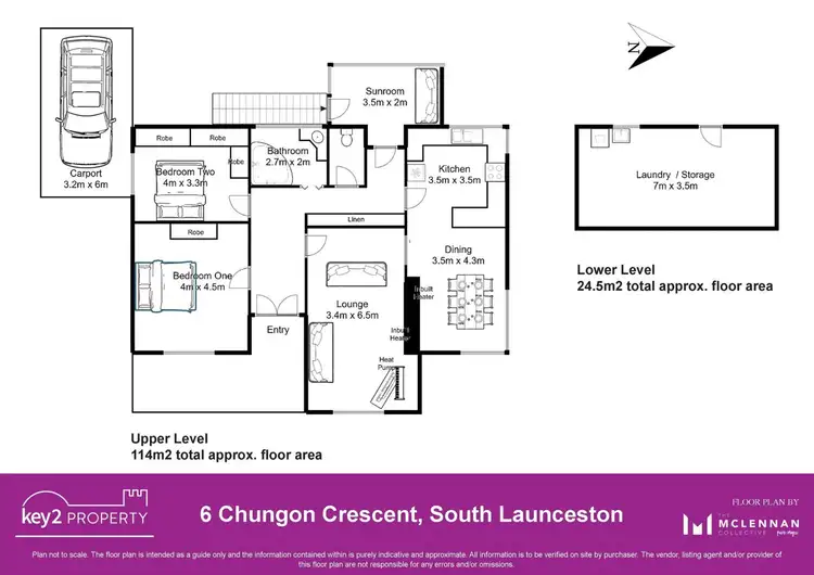 Floorplan of Homely house listing, 6 Chungon Crescent, South Launceston TAS 7249