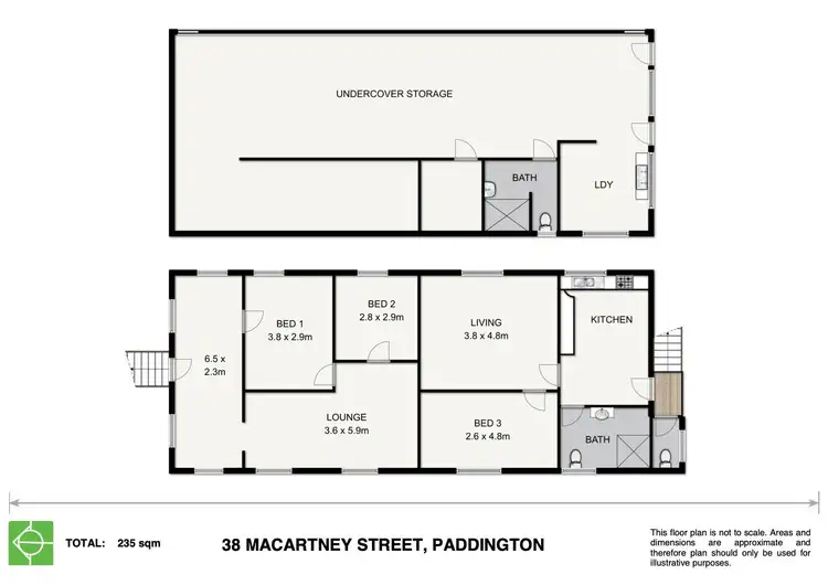 Floorplan of Homely house listing, 38 Macartney Street, Paddington QLD 4064
