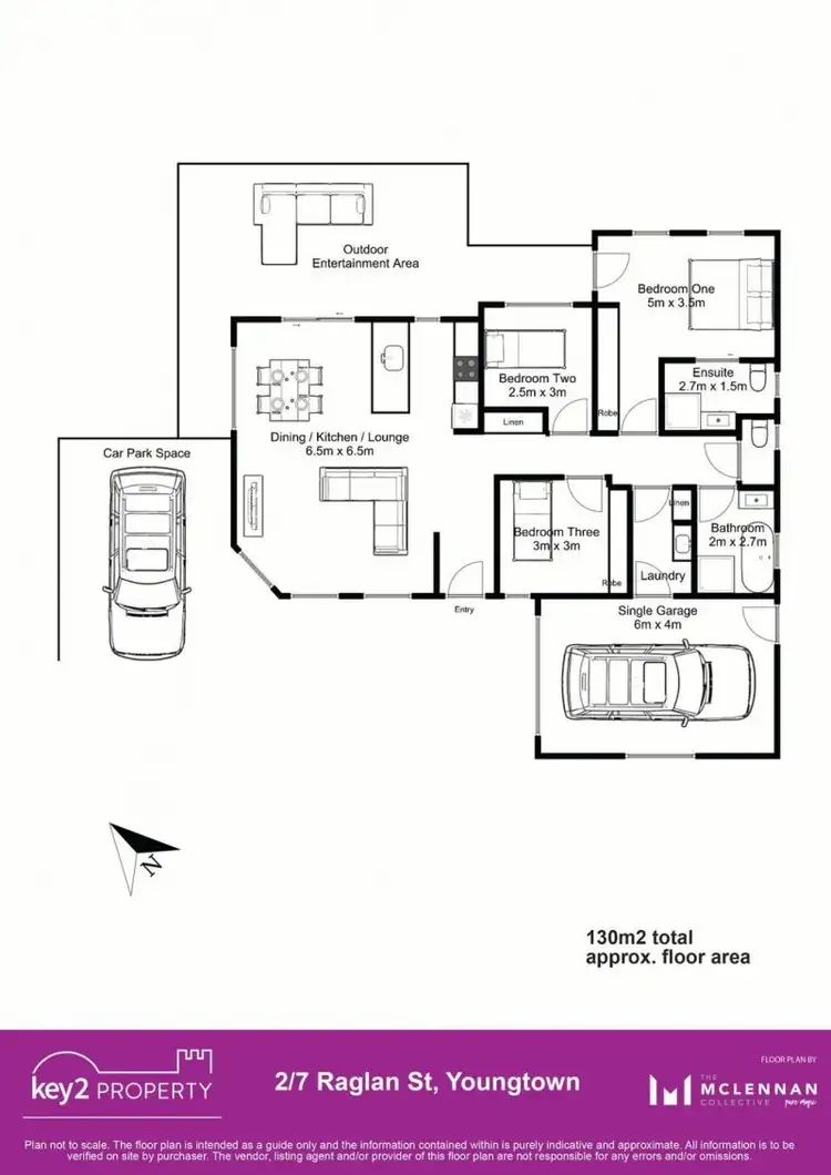 Floorplan of Homely house listing, 2/7 Raglan Street, Youngtown TAS 7249