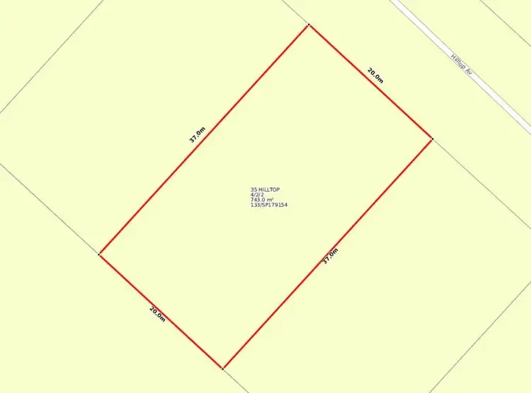 Floorplan of Homely house listing, 35 Hilltop Avenue, Southside QLD 4570