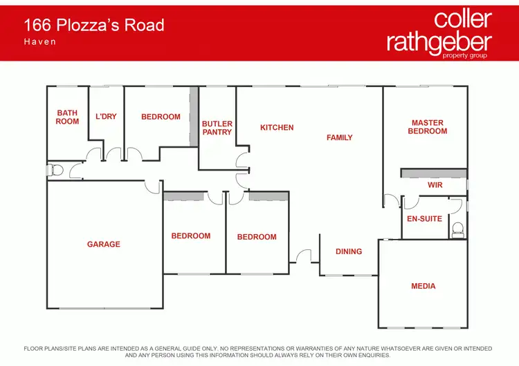 Floorplan of Homely house listing, 166 Plozza's Road, Haven VIC 3401
