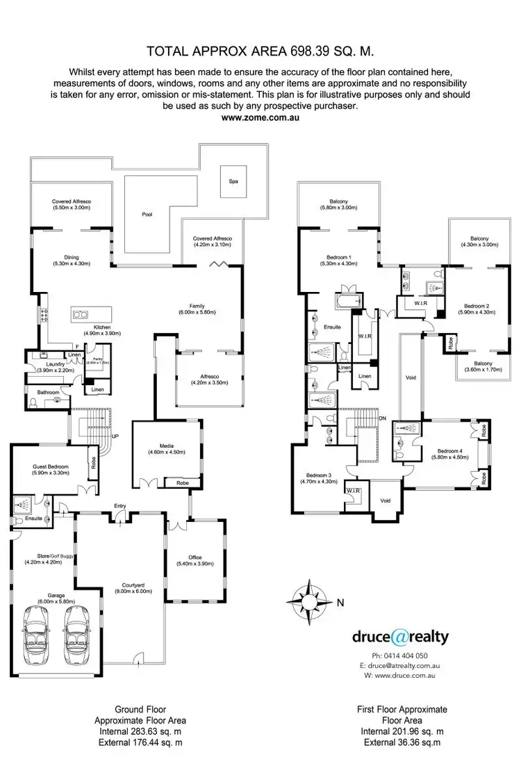 Floorplan of Homely house listing, 1667 Riverdale Drive, Hope Island QLD 4212