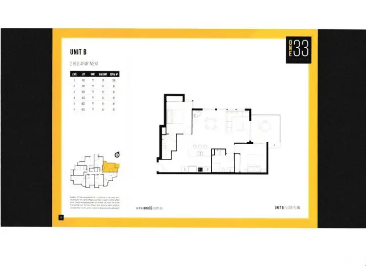 Floorplan of Homely apartment listing, 202/133 Scarborough Street, Southport QLD 4215