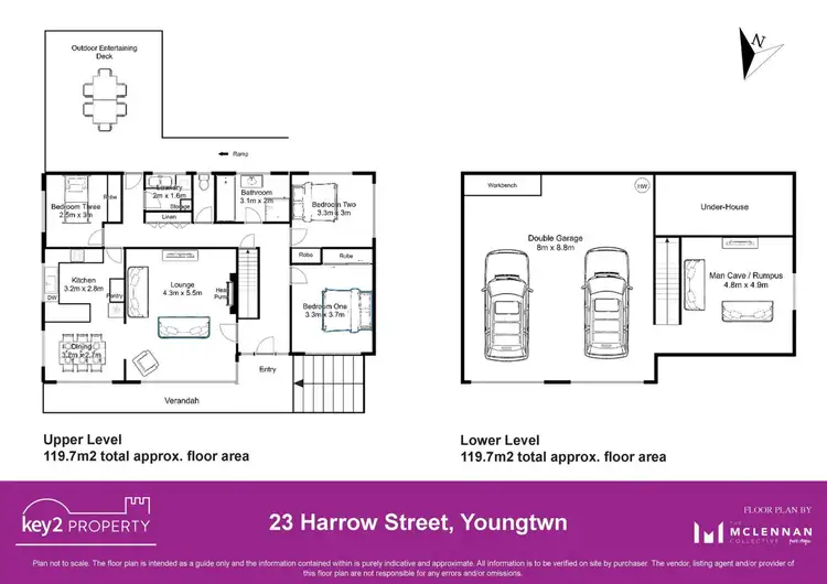 Floorplan of Homely house listing, 23 Harrow Street, Youngtown TAS 7249