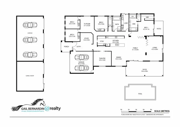 Floorplan of Homely rural property listing, 64-72 Springflats Court, Moorina QLD 4506