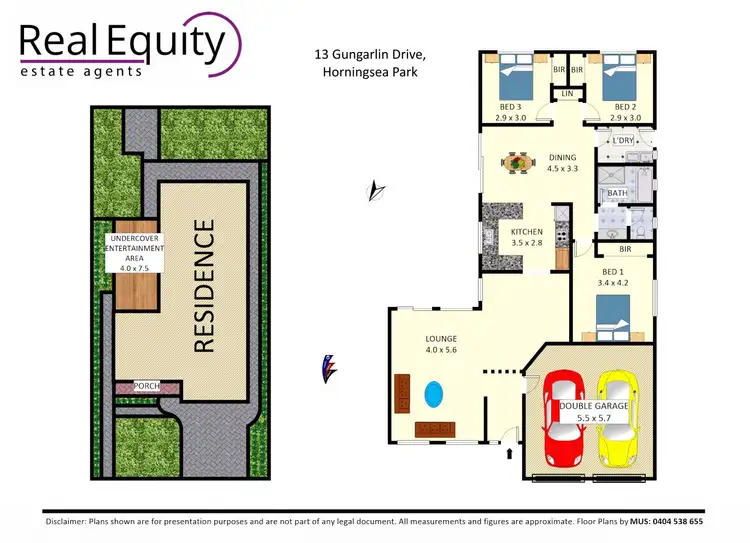 Floorplan of Homely house listing, 13 Gungarlin Drive, Horningsea Park NSW 2171