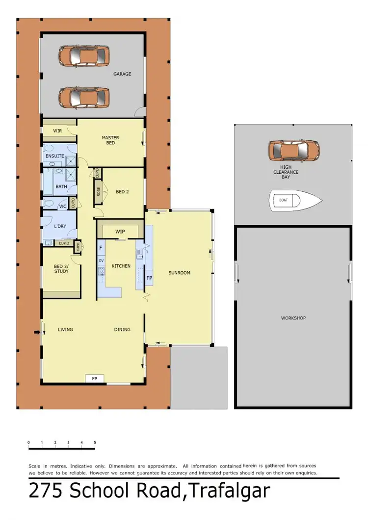 Floorplan of Homely rural property listing, 275 School Road, Trafalgar VIC 3824