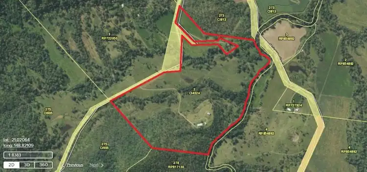 Floorplan of Homely rural property listing, 1352 Geeberga Buthurra Rd, Mount Ossa QLD 4741