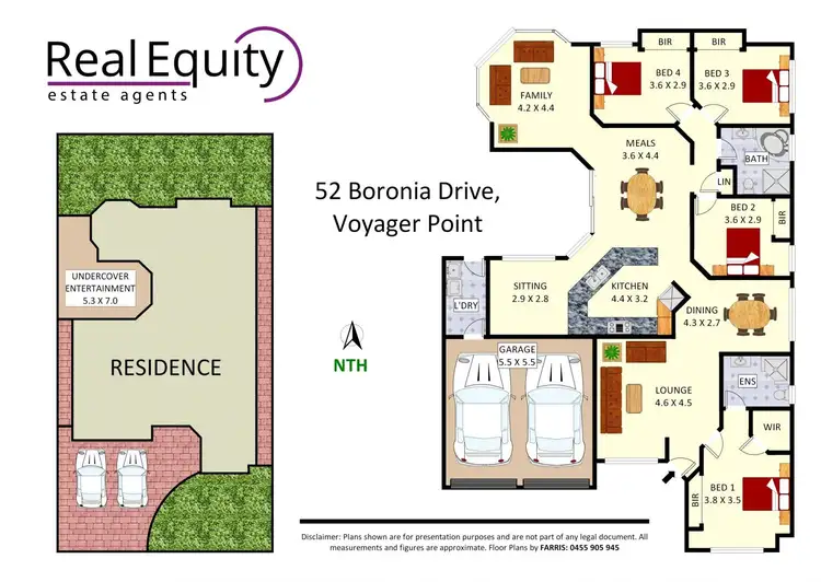 Floorplan of Homely house listing, 52 Boronia Drive, Voyager Point NSW 2172