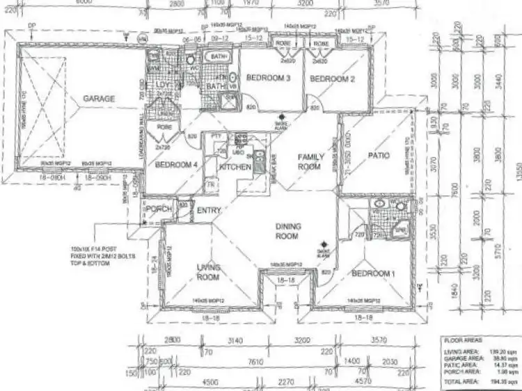 Floorplan of Homely house listing, 2 Dingle Close, Kingaroy QLD 4610