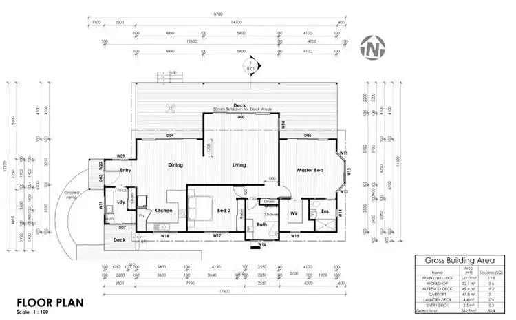 Floorplan of Homely house listing, 16 Yatama Place, Cooroibah QLD 4565