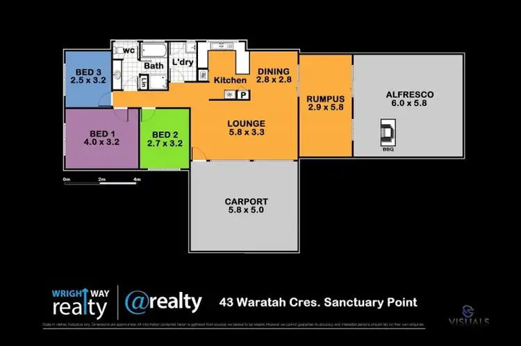 Floorplan of Homely house listing, 43 Waratah Crescent, Sanctuary Point NSW 2540